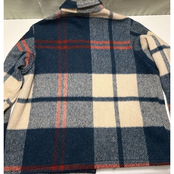 Vintage Mackinaw Woolens plaid zip up jacket. Size 14. - Picture 8 of 11